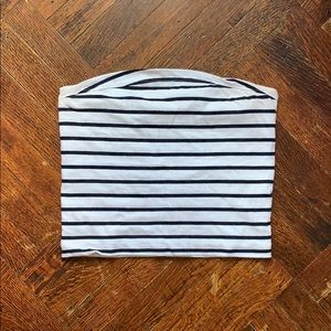 🐳 Brandy Melville Striped Tube Top